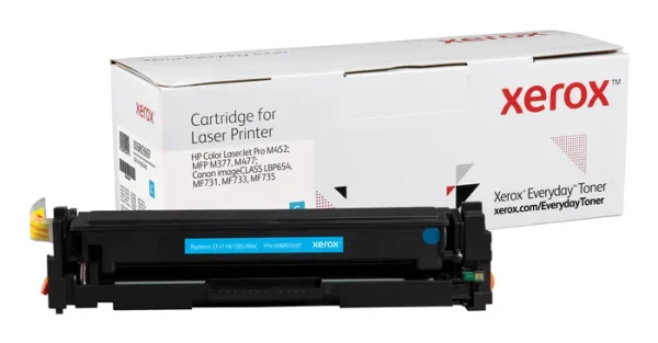 Xerox Everyday HP CF411A Cartuccia toner ciano compatibile - Sostituisce 410A - immagine 2