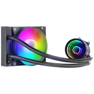 Mars Gaming ML-ONE120 Kit di raffreddamento a liquido - Infinity Mirror FRGB - Pompa OPTI-CHAMBER - Ventola silenziosa FDB - TDP 200W - Compatibilità universale - Colore nero
