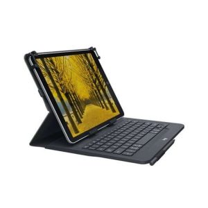 Custodia Logitech Universal Folio Wireless Keyboard per tablet da 9" a 10" - Bluetooth 3.0 - Nero